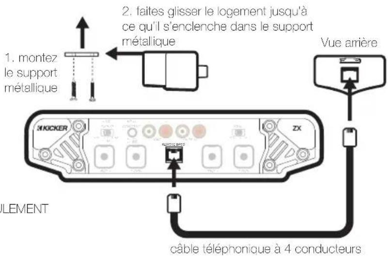 KICKER ZX300.1 - FONCTIONNEMENT MONO - 4