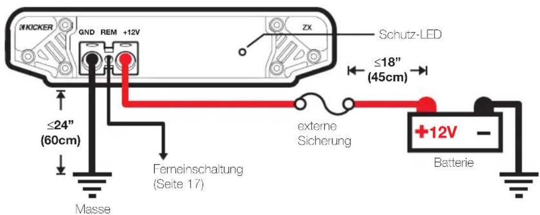 KICKER ZX2500.1 - Specific cations common to all models: - 1