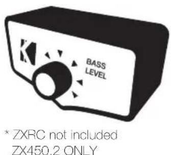 KICKER ZX200.2 - Model External Fuse Power/Ground Wire KICKER Wiring Kit - 5