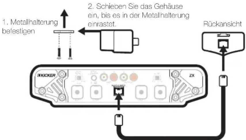 KICKER ZX200.2 - ZXRC* BASSPEGELFERNBEDIENUNG INSTALLATION - 2