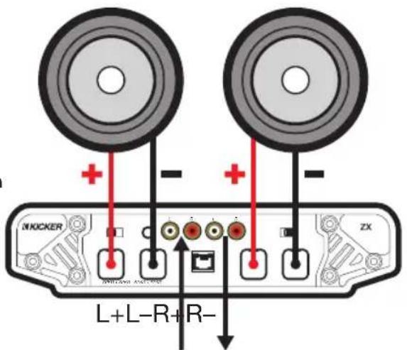 KICKER ZX200.2 - Modelo Fusible Cable de Alimentacion y Kit de cableado Externo Conexion a Tierra KICKER - 1