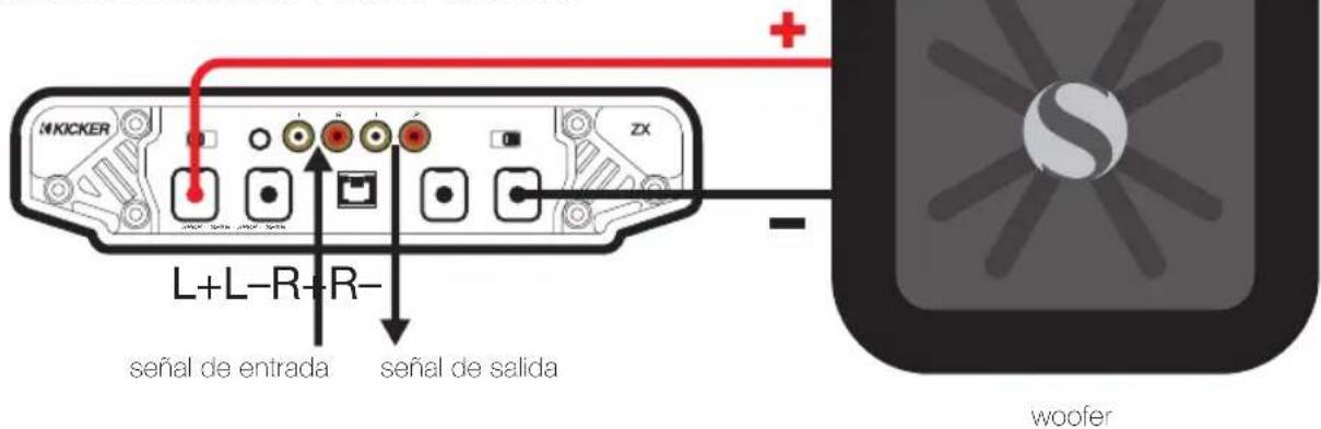 KICKER ZX200.2 - Modelo Fusible Cable de Alimentacion y Kit de cableado Externo Conexion a Tierra KICKER - 2
