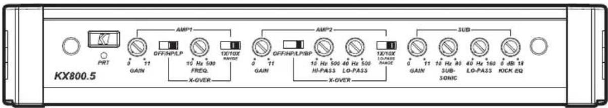 KICKER KX800.5 - KXRC CONTROL REMOTO DE BAJOS INSTALACIÓN (no incluido KXRC, Vea la página 13) - 2