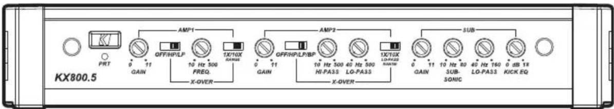 KICKER KX800.5 - KXRC TÉLÉCOMMANDE DU NIVEAU DES GRAVES INSTALLATION (KXRC non inclus. Voir page 27.) - 2