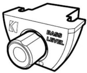 KICKER KX400.1 - KXRC BASSPEGEL-FERNBEDIENUNG INSTALLATION - 1