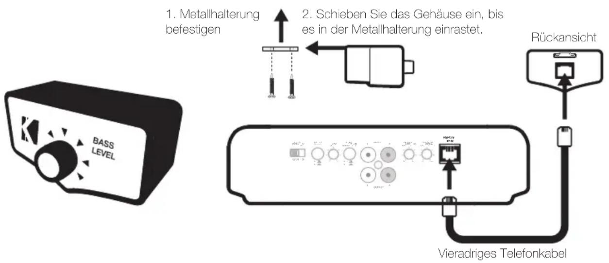 KICKER DX250.1 - ZXRC BASSPEGEL-FERNBEDIENUNG INSTALLATION - 1
