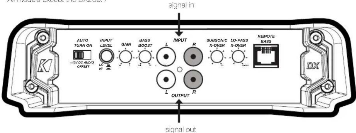 KICKER DX1000.1 - OPERATION - 1