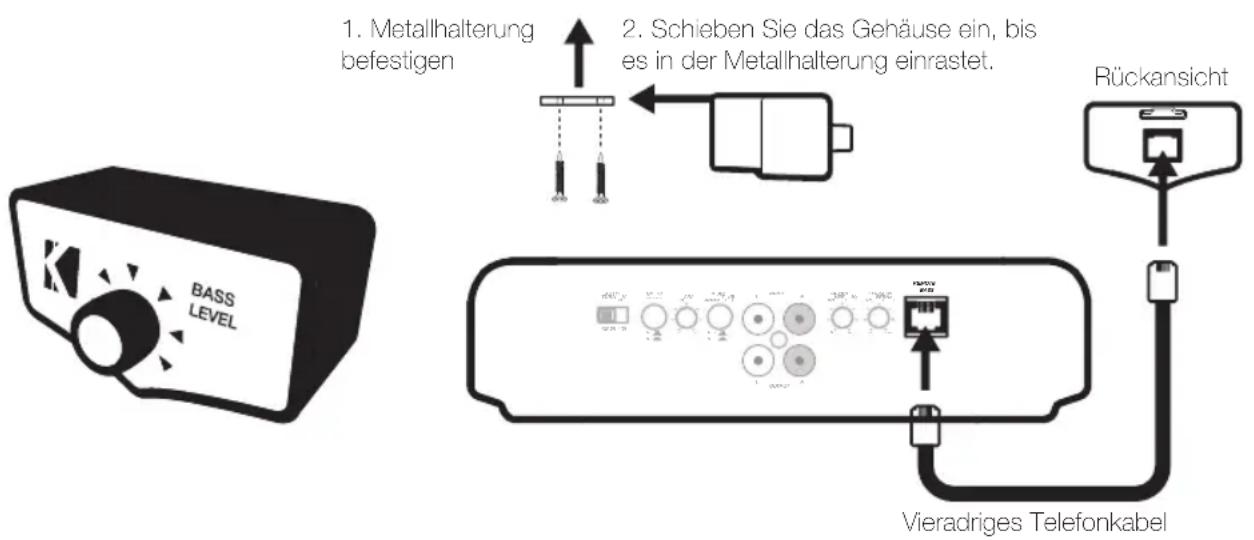 KICKER DX1000.1 - ZXRC BASSPEGEL-FERNBEDIENUNG INSTALLATION - 1
