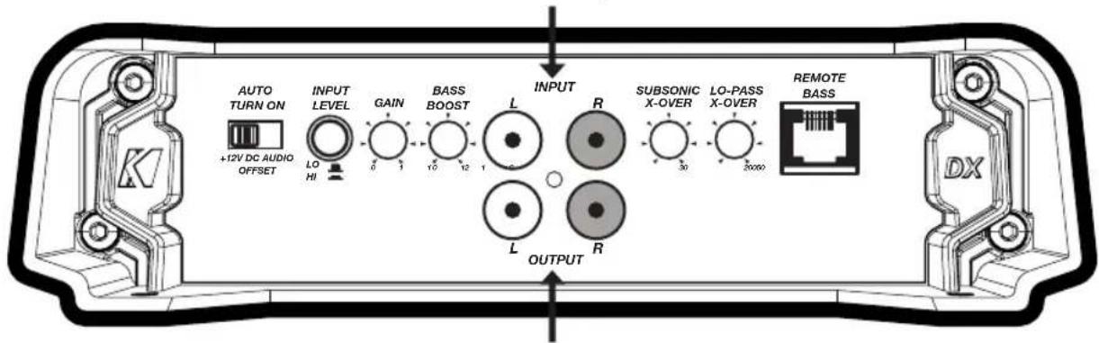 KICKER DX1000.1 - UTILISATION - 1
