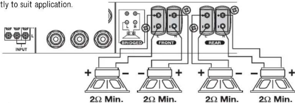 MB QUART RAA4200 - 4-Channel Wiring - 2