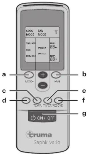 TRUMA Saphir Vario - Telecomando - 1