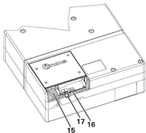 TRUMA Saphir Vario - V electrical connection and IR receiver connection - 2
