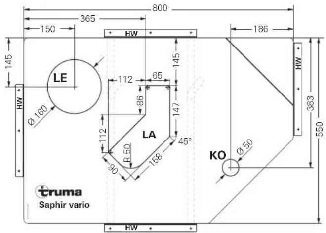 TRUMA Saphir Vario - EOF-typegodkendelse - 2