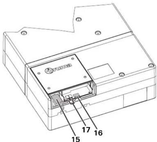 TRUMA Saphir Vario - Elektrischer Anschluss 230 V und Anschluss IR-Empfänger - 2