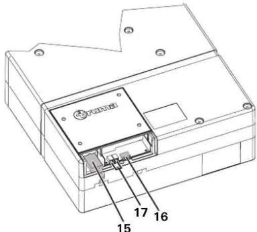 TRUMA Saphir Vario - Elektrisk tilslutning 230 V og tilslutning af IR-modtager - 2