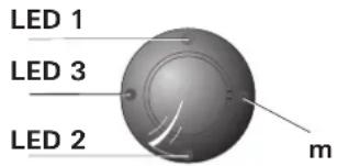 TRUMA Saphir comfort RC - IR receiver / function indicator - 1