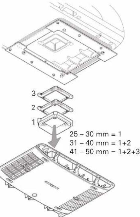 TRUMA Aventa eco - Gebruik van de dakdikteadapters - 1