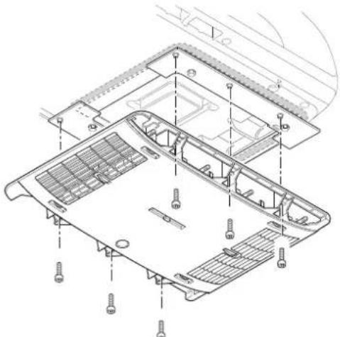 TRUMA Aventa eco - Fissaggio del distributore d'aria - 2