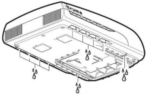 TRUMA Aventa eco - Kondensatabläufe - 1