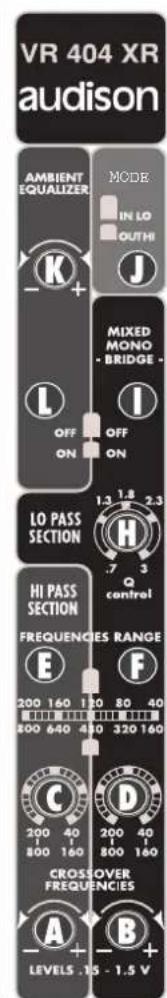 AUDISON VR 404 XR - OBEREREGLER - 1