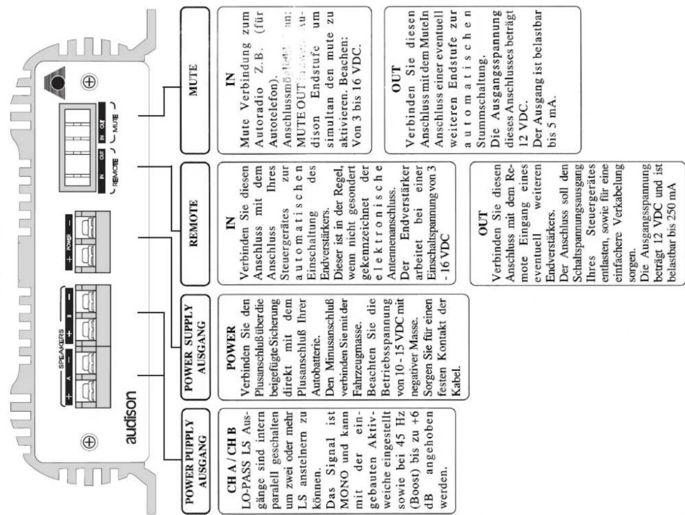 AUDISON LR 180 M - LR 180 M/XR - LR 1140 M/XR - 7