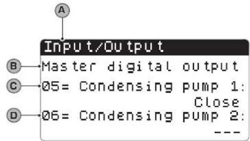 Aermec NXW - INPUTS/OUTPUTS MENU parameters - 10