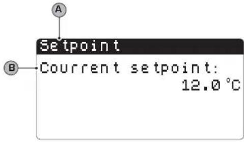 Aermec NXW - SET POINT MENU parameters - 1