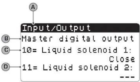 Aermec NXW - INPUTS/OUTPUTS MENU parameters - 13