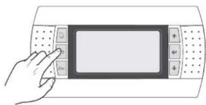 Aermec NXW - Pass from one menu to another - 1
