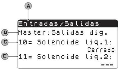 Aermec NXW - Parámetros MENÚ ENTRADAS / SALIDAS - 14