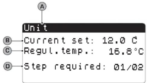 Aermec NXW - QUICK-MENU parameters - 2