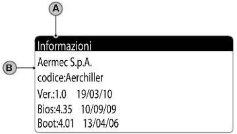 Aermec NXW - Menù ASSISTENZA - 7