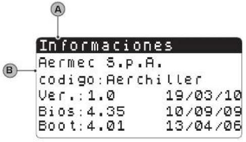 Aermec NXW - Menú ASISTENCIA - 7