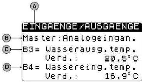 Aermec NXW - Parameter MENÜ EINGÄNGE / AUSGÄNGE - 2