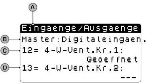 Aermec NXW - Parameter MENÜ EINGÄNGE / AUSGÄNGE - 14
