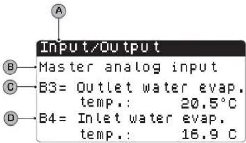 Aermec NXW - INPUTS/OUTPUTS MENU parameters - 2