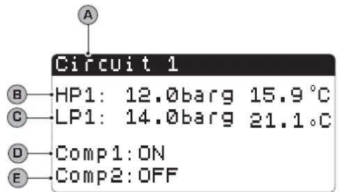 Aermec NXW - QUICK-MENU parameters - 1