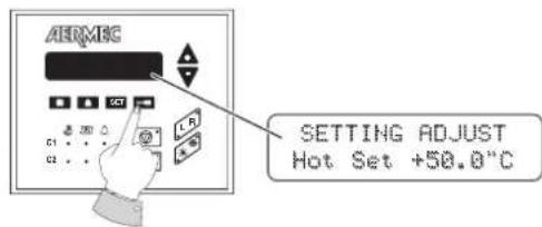 Aermec GR3 - HEATING SET POINT SETTING - 2