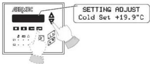 Aermec GR3 - COOLING SET POINT SETTING - 3