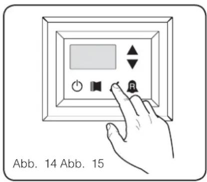 Aermec Moducontrol - Menü für die Einstellung der WIDERSTÄNDE - 2