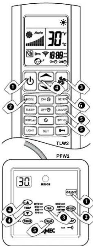 Aermec FCW 41VL - - TIMER - 1