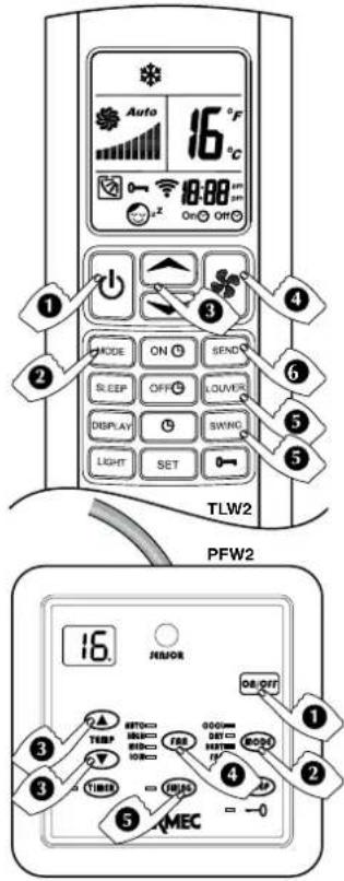Aermec FCW 213V - pROGRAMM HEIZUNG (HEAT) - 2