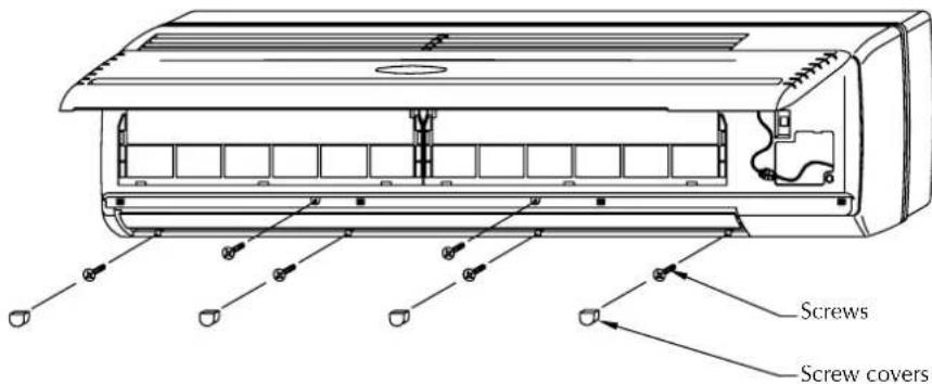Aermec FCW 313VN - The unit's pipes indicate the direction of the water flow - 3