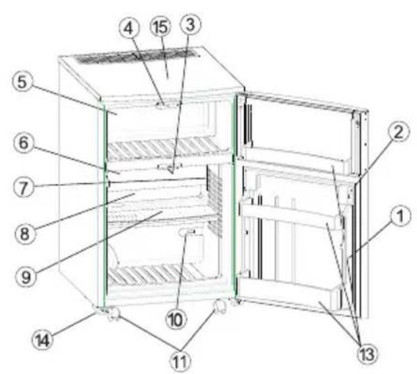 ELECTROLUX RH 456 LDE - View of the appliance - 2