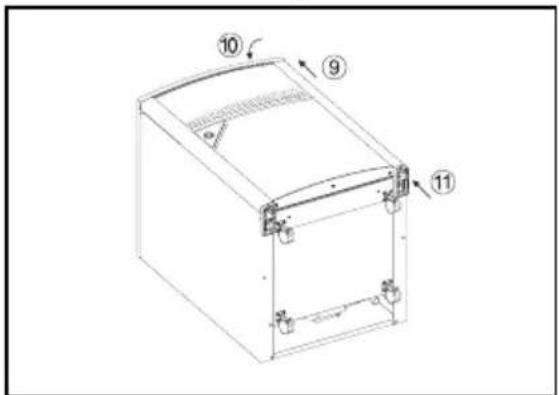 ELECTROLUX RH 456 LDE - Auswechseln der Turblende - 2