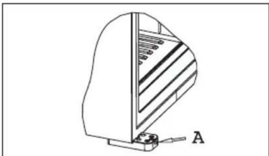 ELECTROLUX RH 456 LDE - Automatische Turkontrolle (ADC) optional (rote LED) - 1