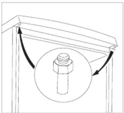 ELECTROLUX EUT 11004W - Change of door opening direction - 2