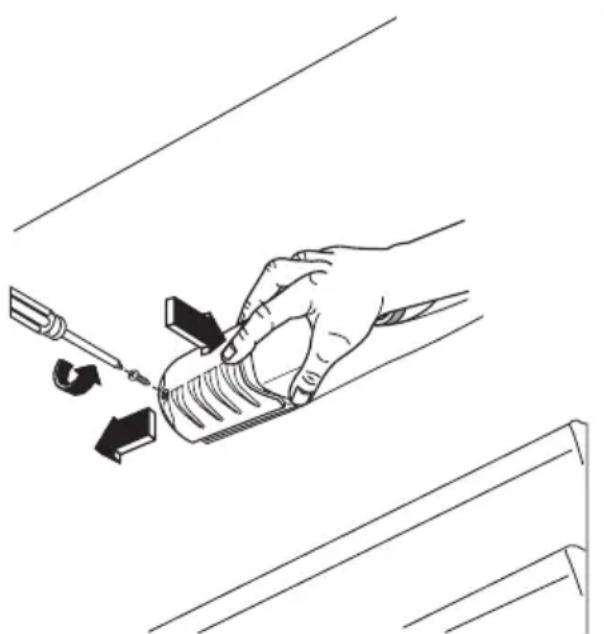 ELECTROLUX ERU13510 - Substituir a lampada - 1