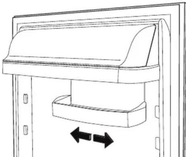 ELECTROLUX ERU13510 - Hetplaatsen van de deurschappen - 1