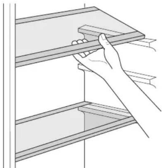 ELECTROLUX ERU13510 - Movable shelves - 1